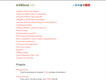 Tablet Screenshot of melpa.milkbox.net